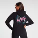 MP Damen Retro-Hoodie Lift – Schwarz