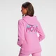 MP Damen Retro-Hoodie Move – Rosa