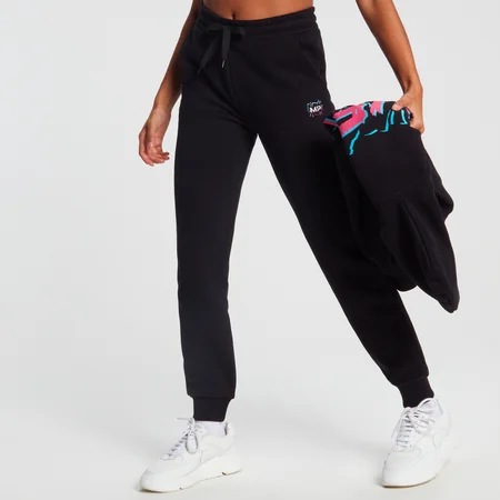 MP Damen Retro-Jogginghose Lift – Schwarz