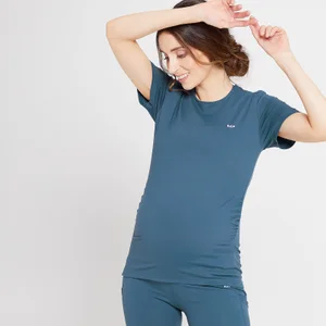 MP Power kurzärmeliges Schwangerschaftsoberteil für Damen - Blau - Size XXS