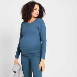 MP Power langärmeliges Schwangerschaftsoberteil für Damen - Blau - Size XS