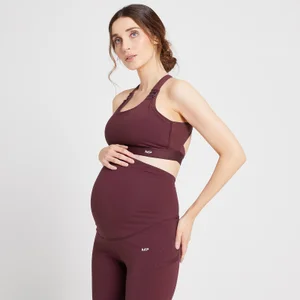 MP Power Schwangerschafts-/Still-Sport-BH für Damen - Bordeauxrot - Size XS