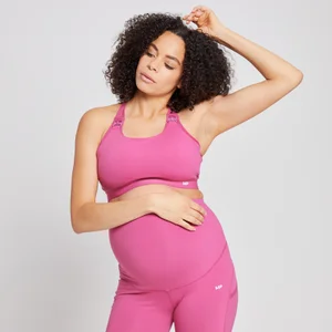 MP Power Schwangerschafts-/Still-Sport-BH für Damen - Weinrot - Size XXS