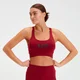 MP Damen Sport-BH – Dunkelrot