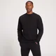 MP Herren Dynamic Training Sweatshirt mit Rundhalsausschnitt — gewaschenes Schwarz