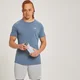 MP Herren Form Kurzarm-T-Shirt — Stahlblau