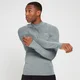 MP Training Langarm-Baselayer mit Stehkragen für Herren - Grau