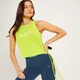 MP Women's Adapt Racerback Crop-Oberteil - Zitrusgelb