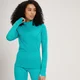 MP Women's Power Ultra Regular Fit 1/4 Zip Top — Lagoon