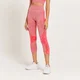 MP Curve 3/4-Leggings mit hoher Taille für Damen - Rot meliert
