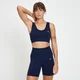 MP Damen Composure Nahtloser Sport-BH — Marineblau