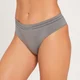 MP Women's Seamless Thong — Carbon