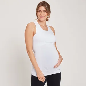 MP Women's Maternity Seamless Vest — Weiß - Size XS