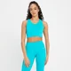 MP Damen Power Longline Sport-BH — Blaue Laune