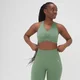 MP Damen Washed Nahtloser BH – Washed Jade