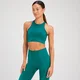 MP Damen Tempo Illusion Nahtloser Sport-BH – Jadegrün