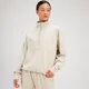 MP Damen Rest Day Sweatshirt mit 1/4-Reißverschluss – Leinwandgrau