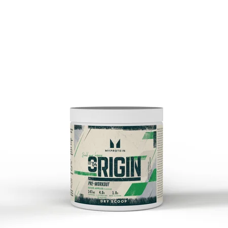 Myprotein Origin Pre-Workout Dry Scoop - 18Portionen - Sour Apples