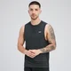 MP Herren Tempo Tanktop – Schwarz meliert