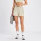 MP Damen Velocity Ultra 2-in-1-Shorts – Hellgrau