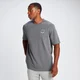 MP Herren Team MP-Grafik-T-Shirt mit Oversize-Passform – Carbon