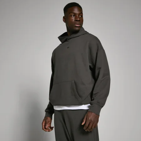 MP Herren Tempo Verwaschener Kapuzenpulli – Verwaschenes Schwarz