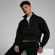 MP Herren Lifestyle robustes Top mit 1/4-Reißverschluss – Schwarz