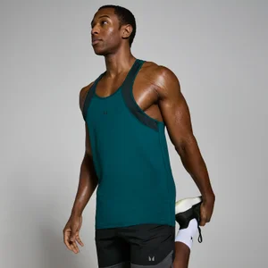 MP Herren Tempo Top mit Ringerrücken – Dark Teal - Size S