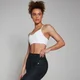 MP Damen Tempo Abstract Sport-BH – Weiß