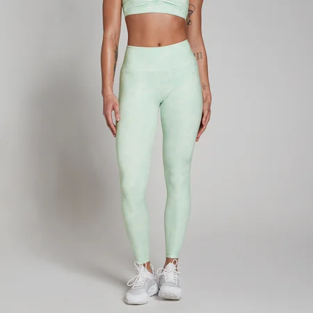 MP Damen Tempo Abstract Leggings – Soft-Mint