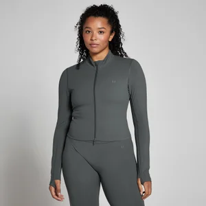 MP Damen Tempo Crop-Jacke – Dunkel schattiert - Size S