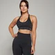 MP Damen Studio Nahtloser BH – Schwarz
