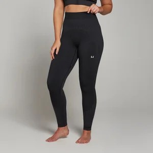 MP Damen Studio Nahtlose Leggings – Schwarz - Size XS