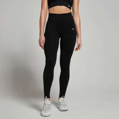 MP Damen Tempo Nahtlose Leggings – Schwarz