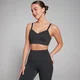 MP Damen Studio Geklebter Sport-BH – Schwarz