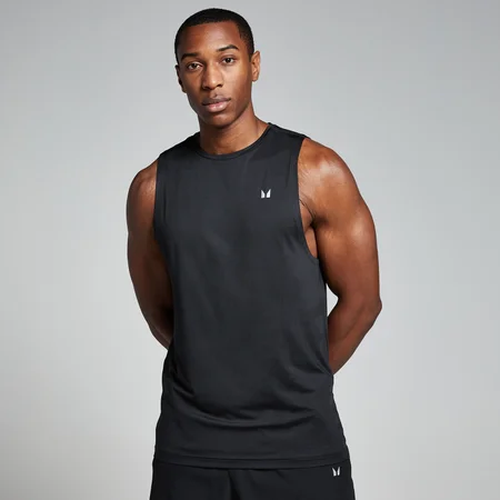 MP Herren Trainings-Tanktop — Schwarz