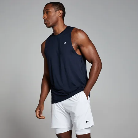 MP Herren Trainings-Tanktop – Navy