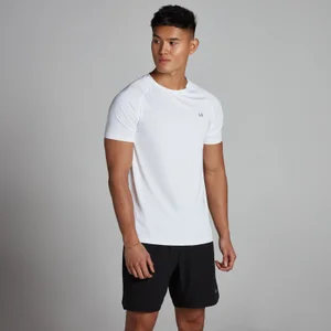 MP Herren Training Kurzarm-T-Shirt – Weiß - Size L