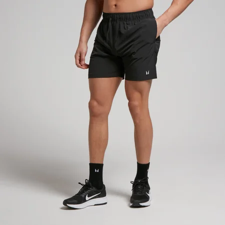 MP Herren Gewebte Trainingsshorts — Schwarz