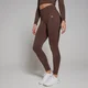 MP Damen Shape Nahtlose Leggings — Walnuss