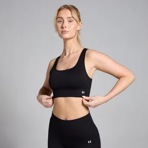 MP Damen Shape Nahtloser Sport-BH — Schwarz - Size S