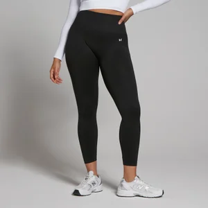 MP Damen Shape Nahtlose 7/8-Leggings — Schwarz - Size XXS