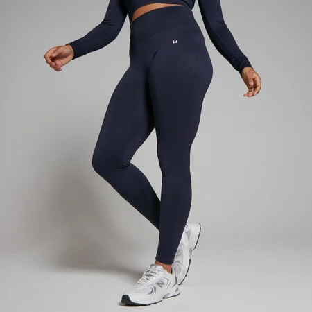 MP Damen Shape Nahtlose Leggings — Navy