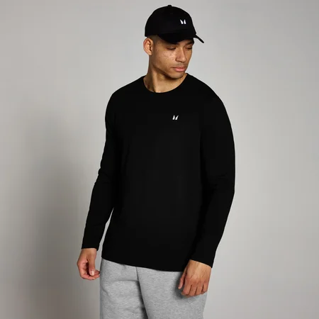 MP Herren Rest Day Langarmshirt — Schwarz