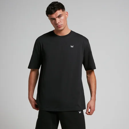 MP Herren Rest Day Oversize-T-Shirt – Schwarz