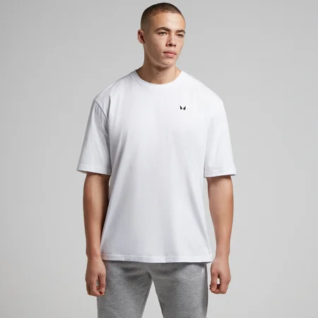 MP Herren Rest Day Oversize-T-Shirt – Weiß