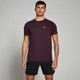 MP Herren Performance Kurzarm-T-Shirt – Merlot meliert