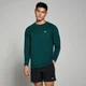 MP Herren Performance Langarmshirt – Dark Teal meliert