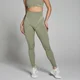 MP Damen Tempo Ultra Geometric Nahtlose Leggings – Graubraun