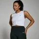 MP Damen Power Crop Vest – Weiß